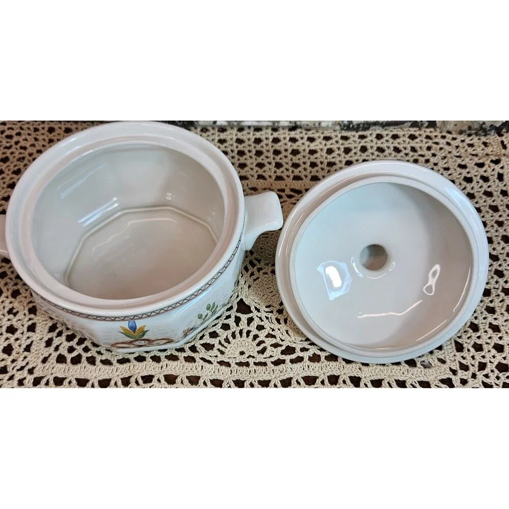 Raintree American Scenic Ceramic Individual Casserole & Lid